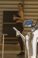 ROSIE HUNTINGTON Goes for Workout in Los Angeles 03/23/2020