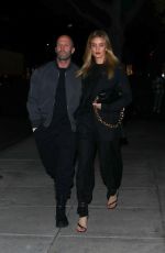 ROSIE HUNTINGTON-WHITELEY and Jason Statham at Matsuhisa in Beverly Hills 03/06/2020