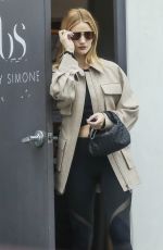 ROSIE HUNTINGTON-WHITELEY Leaves a Gym in Beverly Hills 03/10/2020