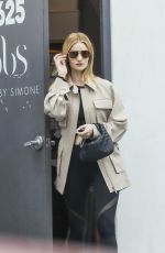 ROSIE HUNTINGTON-WHITELEY Leaves a Gym in Beverly Hills 03/10/2020