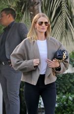 ROSIE HUNTINGTON-WHITELEY Leaves a Meeting in Los Angeles 02/26/2020