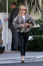 ROSIE HUNTINGTON-WHITELEY Leaves a Meeting in Los Angeles 02/26/2020