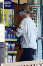ROSIE HUNTINGTON-WHITELEY with Mask Shopping at Rite Aid in Los Angeles 03/25/2020