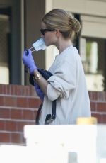 ROSIE HUNTINGTON-WHITELEY with Mask Shopping at Rite Aid in Los Angeles 03/25/2020