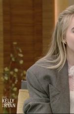 SABRINA CARPENTER at Live with Kelly and Ryan in New York 03/03/2020