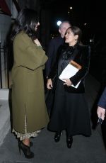 SALMA HAYEK and Francois-Henri Pinault Out for Dinner in London 03/12/2020