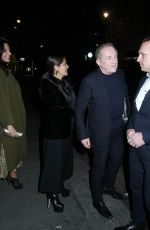 SALMA HAYEK and Francois-Henri Pinault Out for Dinner in London 03/12/2020
