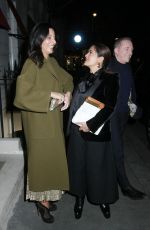 SALMA HAYEK and Francois-Henri Pinault Out for Dinner in London 03/12/2020