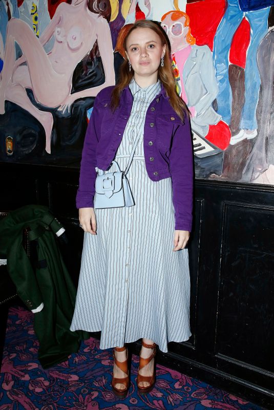 SARA FORESTIER at Chloe Dinner at Paris Fashion Week 02/27/2020