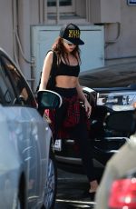 SARAH HYLAND Leaves a Gym in Los Angeles 02/29/2020