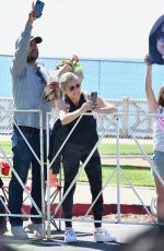 SARAH MICHELLE GELLAR at Los Angeles Marathon in Santa Monica 03/08/2020