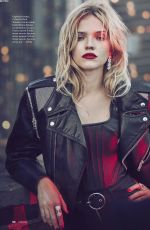 SASHA LUSS in Elle Magazine, Russia August 2019