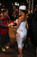 SAWEETIE Leaves Her Hotel in New York 02/09/2020