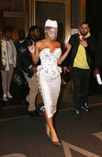 SAWEETIE Leaves Her Hotel in New York 02/09/2020