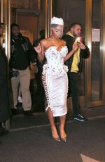 SAWEETIE Leaves Her Hotel in New York 02/09/2020