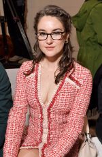 SHAILENE WOODLEY Arrives at Giambattista Valli Fashion Show in Paris 03/02/2020