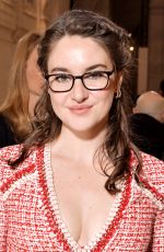 SHAILENE WOODLEY Arrives at Giambattista Valli Fashion Show in Paris 03/02/2020