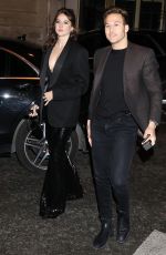 SHAILENE WOODLEY Arrives at Monot Show at Paris Fashion Week 02/29/2020