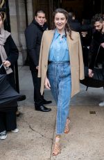SHAILENE WOODLEY Arrives at Stella McCartney Fashion Show in Paris 03/02/2020