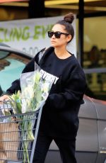 SHAY MITCHELL Out Stocking Up on Groceries in Los Angeles 03/16/2020