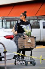 SHAY MITCHELL Out Stocking Up on Groceries in Los Angeles 03/16/2020