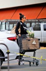 SHAY MITCHELL Out Stocking Up on Groceries in Los Angeles 03/16/2020