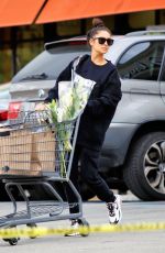 SHAY MITCHELL Out Stocking Up on Groceries in Los Angeles 03/16/2020