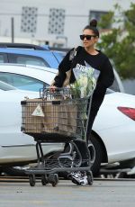 SHAY MITCHELL Out Stocking Up on Groceries in Los Angeles 03/16/2020