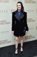 SIDNEY FLANIGAN at Never Rarely Sometimes Always Premiere in New York 03/09/2020