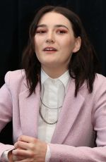 SIDNEY FLANIGAN at Never Rarely Sometimes Always Press Conference in New York 03/08/2020