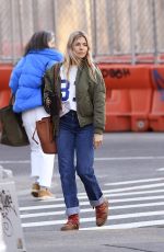 SIENNA MILLER Out and About in New York 03/11/2020