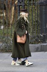 SIENNA MILLER Out in New York 03/02/2020