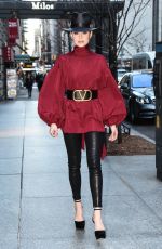 SOFIA CARSON Out in New York 02/03/2020