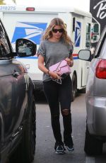 SOFIA RICHIE in Ripped Denim at Croft Alley in West Hollywood 03/06/2020