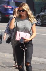 SOFIA RICHIE in Ripped Denim at Croft Alley in West Hollywood 03/06/2020