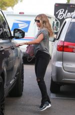 SOFIA RICHIE in Ripped Denim at Croft Alley in West Hollywood 03/06/2020