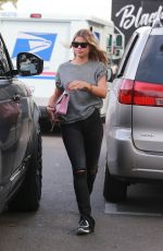 SOFIA RICHIE in Ripped Denim at Croft Alley in West Hollywood 03/06/2020