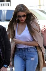 SOFIA VERGARA Arrives at America