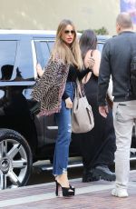 SOFIA VERGARA Arrives at America