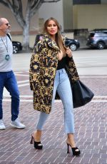 SOFIA VERGARA Arrives at America