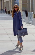 SOFIA VERGARA Arrives at America