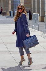 SOFIA VERGARA Arrives at America