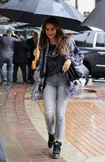 SOFIA VERGARA Arrives at America