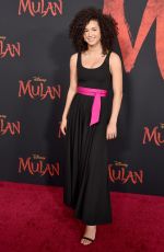 SOFIA WYLIE at Mulan Premiere in Hollywood 03/09/2020