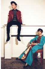 SOPHIA LILLIS and Wyatt Oleff for Flaunt Magazine, March 2020
