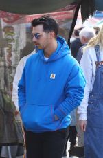 SOPHIE TURNER and Joe Jonas Out in Los Angeles 01/03/2020