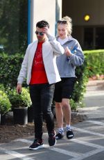 SOPHIE TURNER and Joe Jonas Out in Los Angeles 03/05/2020