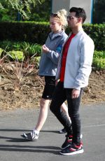 SOPHIE TURNER and Joe Jonas Out in Los Angeles 03/05/2020