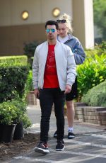 SOPHIE TURNER and Joe Jonas Out in Los Angeles 03/05/2020