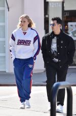 SOPHIE TURNER and Joe Jonas Out Shopping in West Hollywood 03/02/2020